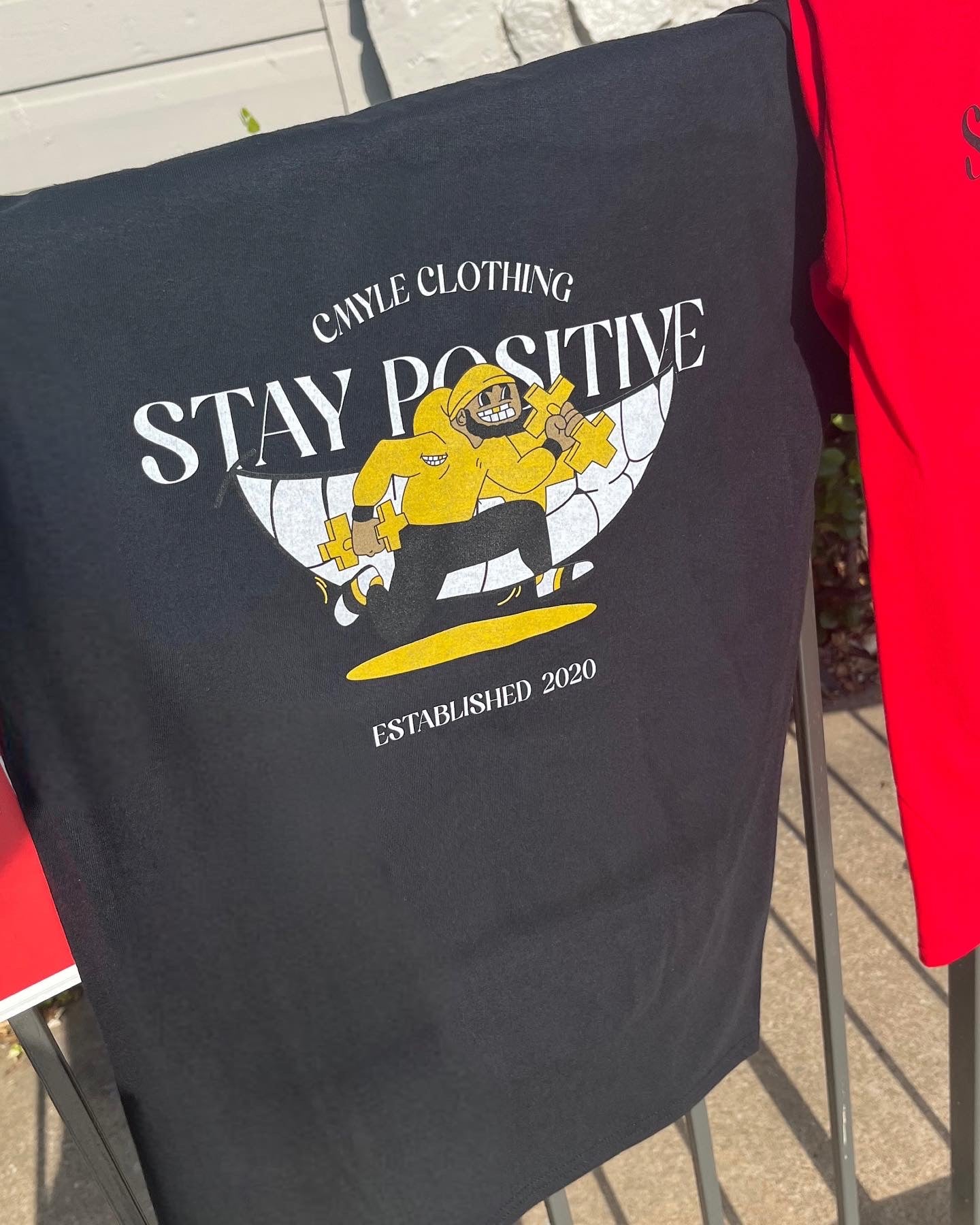 Cmyle Running Man Tee